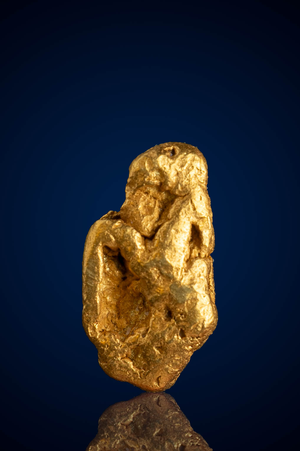 (image for) Textured, Buttery Natural Gold Nugget - CA - 4.31 grams